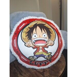 One Piece Luffy Anime Collectible Cushion Pillow 16" Hand Warmer